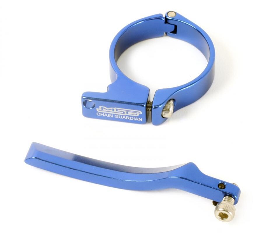 ANTICAIDA DE CADENA Y ABRAZADERA 31 8 MM AZUL