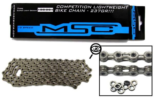 CADENA MSC ULTRALIGHT 10V 112 ESLABONES