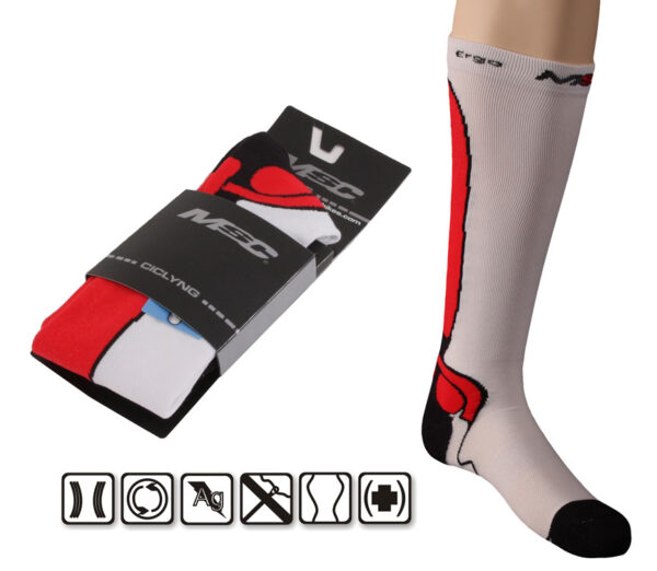 CALCETINES COMPRESIVOS MSC ERGO 1PAR T-L