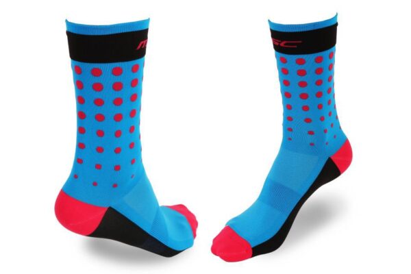 CALCETINES MSC FLAMINGO AZUL/ROSA 1PAR T-S/M