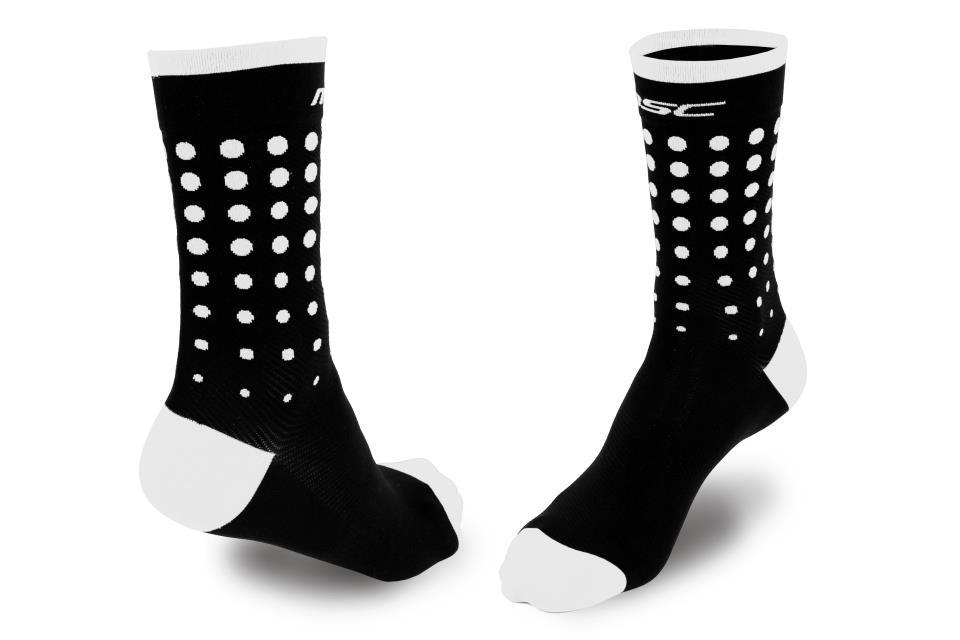 CALCETINES MSC FLAMINGO BLANCO/NEGRO 1 PAR T-L/XL