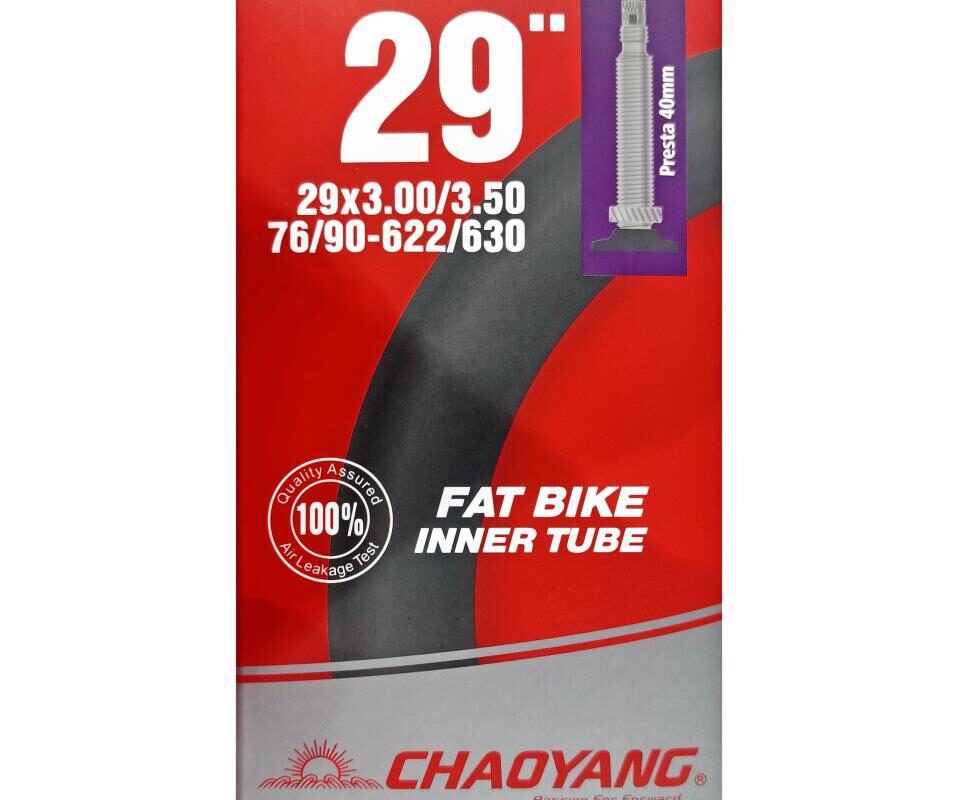 CAMARA ESTANDAR FATBIKE 29x3 0/3 5 0 9mm FV 40mm