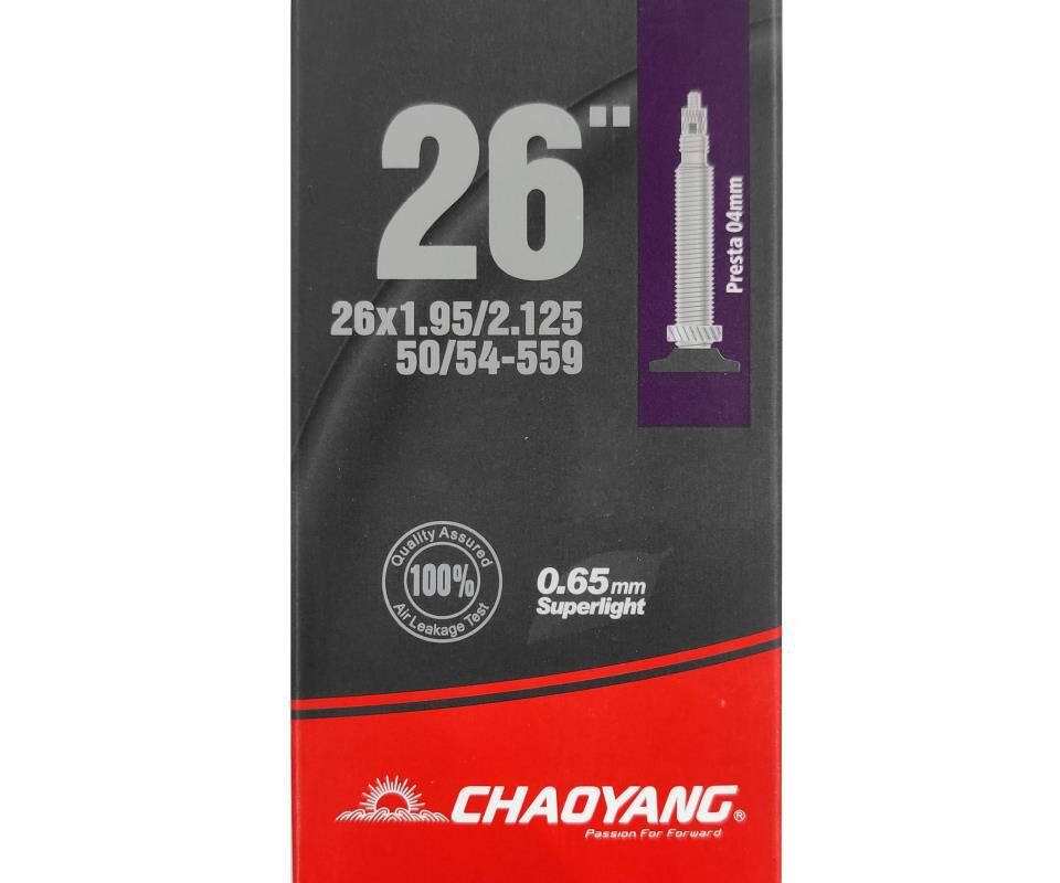 CAMARA SUPER LIGERA 26x1 95/2 125 0 65mm FV 40mm