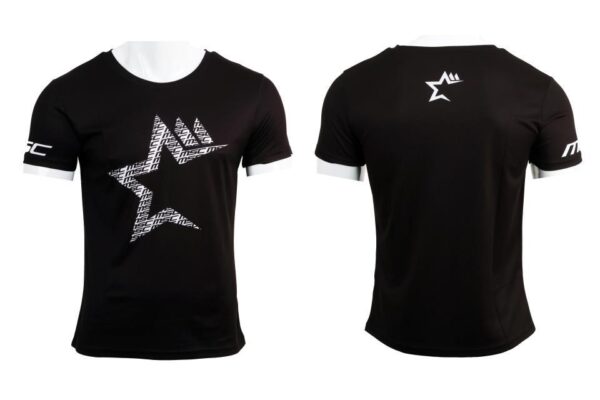 CAMISETA MSC CASUAL NEGRO STAR T-L