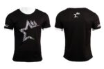 CAMISETA MSC CASUAL NEGRO STAR T-XS