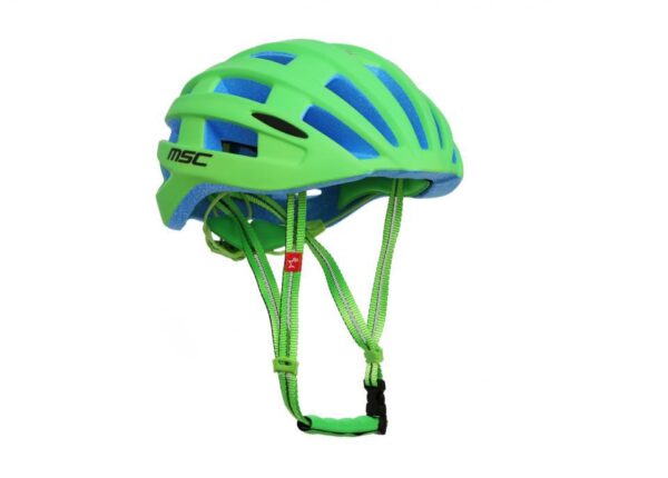 CASCO MSC CARRETERA C/ LUZ T-M/L 58-61cm  VERDE