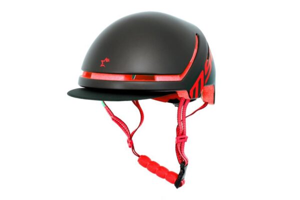 CASCO MSC E-SCOOTER/SNOW T-M/L 58-61cm  NEGRO/ROJO