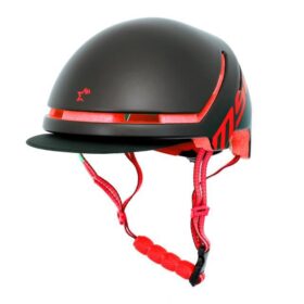 CASCO MSC E-SCOOTER/SNOW T-S/M 55-58cm  NEGRO/ROJO
