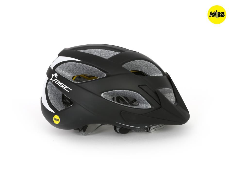 CASCO MSC MIPS CITY T-S/M NEGRO