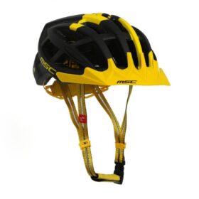 CASCO MSC MTB T-S/M  55CM-58CM  NEGRO/AMARILLO