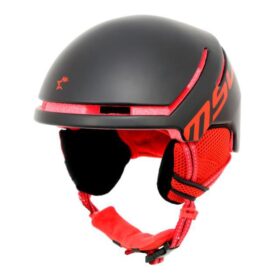 CASCO MSC SNOW INMOLD T-S/M 55-58cm  NEGRO/ROJO