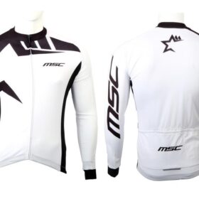 CHAQUETA ALL SEASON MSC BLANCO/NEGRO T-L
