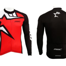 CHAQUETA ALL SEASON MSC ROJO/NEGRO T-L