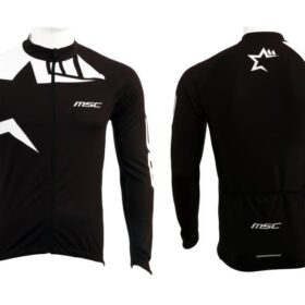 CHAQUETA TERMO MSC NEGRO/BLANCO T-S