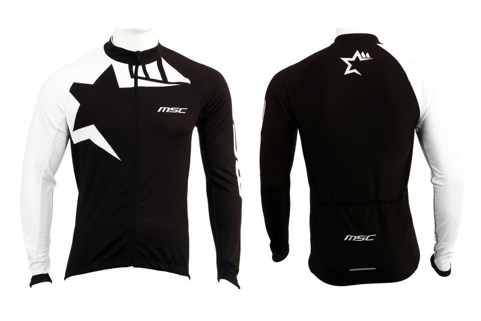 CHAQUETA TERMO MSC NEGRO/BLANCO T-XL