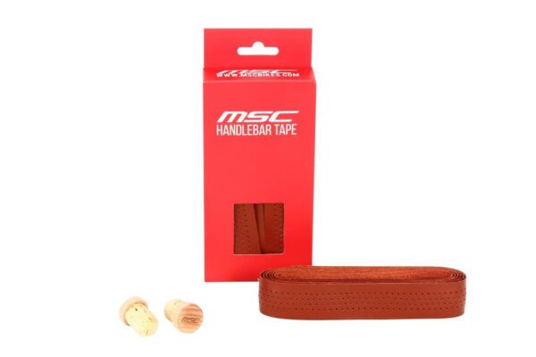 CINTA MANILLAR DE CARRETERA MSC MICROFIBRA MARRON