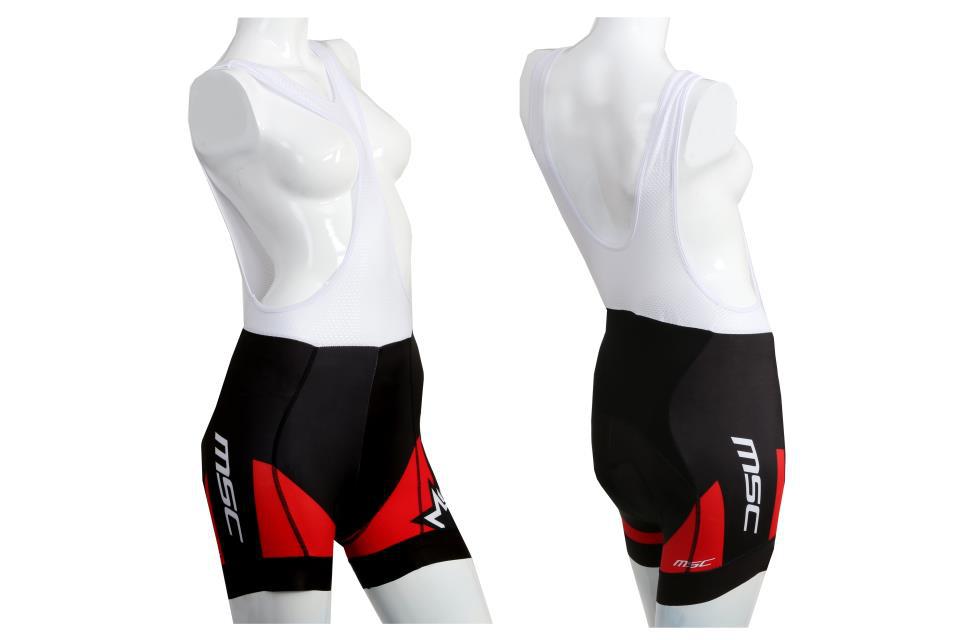 CULOTTE CORTO CLAUDIA PRO MSC ROJO/NEGRO T-XS