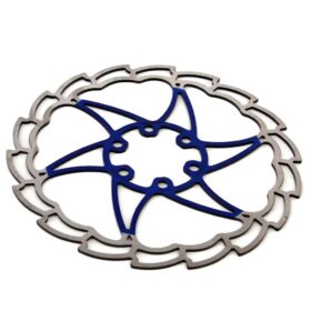 DISCO FRENO MSC ULTRALIGHT ACERO Ø160x1 8mm AZUL