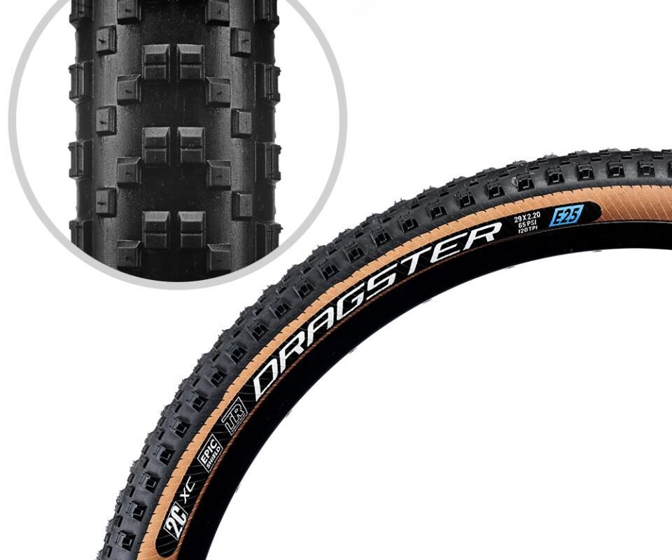 DRAGSTER 29x2 10 TLR 2C XC EPIC SHIELD 120TPI MAR