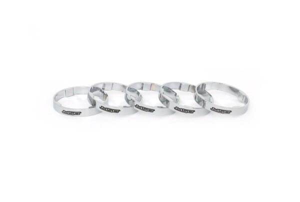 ESPACIADOR DIRECCION ULT TETRA ALU 5mm CROM 5uds 