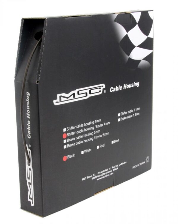 FUNDA DE CAMBIO KEVLAR 4MMX30M NEGRO