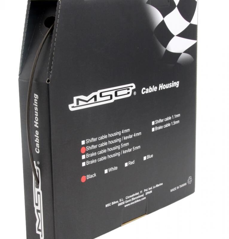 FUNDA DE CAMBIO KEVLAR 4MMX30M NEGRO