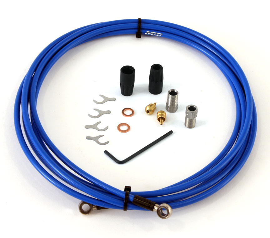 KIT DE CABLE HIDRAULICO ENTRADA BANJO AZUL