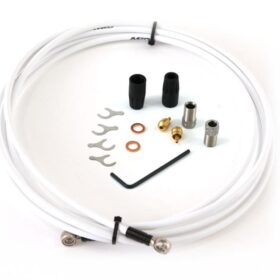 KIT DE CABLE HIDRAULICO ENTRADA BANJO BLANCO