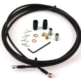 KIT DE CABLE HIDRAULICO ENTRADA BANJO NEGRO