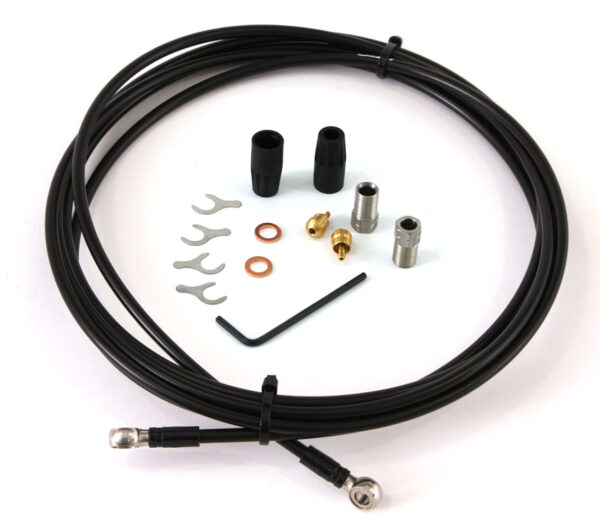 KIT DE CABLE HIDRAULICO ENTRADA BANJO NEGRO