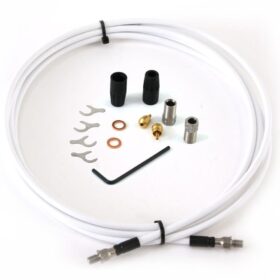 KIT DE CABLE HIDRAULICO ENTRADA VERTICAL BLANCO