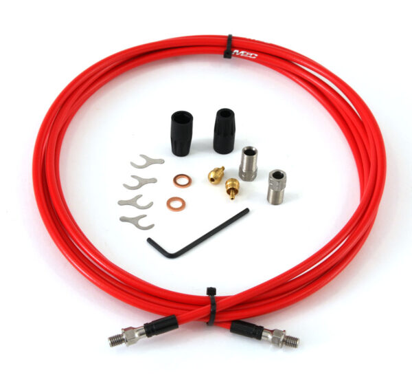 KIT DE CABLE HIDRAULICO ENTRADA VERTICAL ROJO