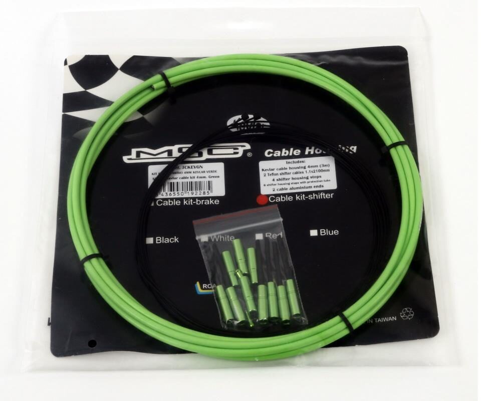 KIT FUNDAS DE CAMBIO KEVLAR 4MMX3M VERDE