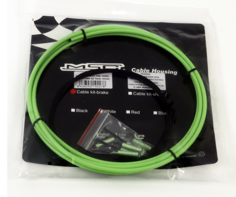 KIT FUNDAS DE FRENO 5MMX3M VERDE