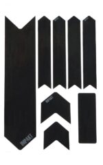 KIT PROTS  CUADROS/VAINAS IMPAKT 0 3mm MATE NEG