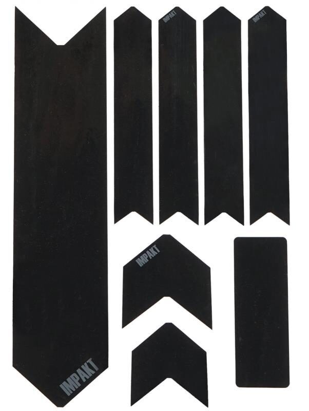KIT PROTS  CUADROS/VAINAS IMPAKT 0 3mm MATE NEG