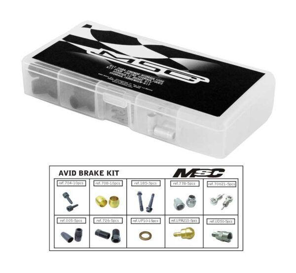 KIT REPARACION COMPLETO FRENOS HIDRAULICOS AVID