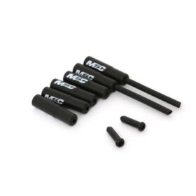 KIT TOPES DE FRENO ALU7075T6 CON GUIA NEGRO