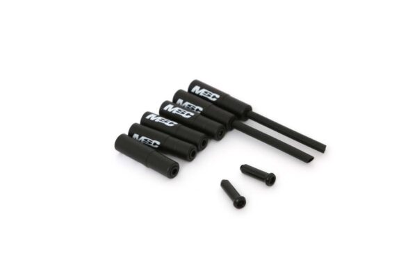 KIT TOPES DE FRENO ALU7075T6 CON GUIA NEGRO