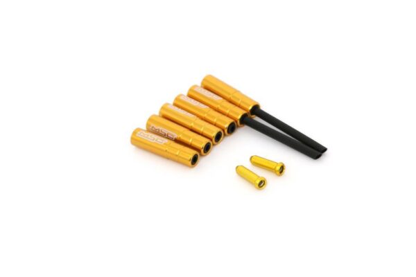 KIT TOPES DE FRENO ALU7075T6 CON GUIA ORO