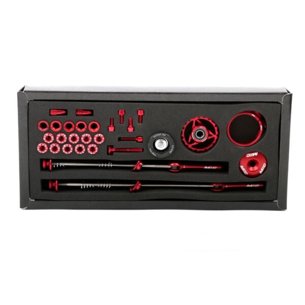KIT TORNILLERIA ALU7075T6 ROJO