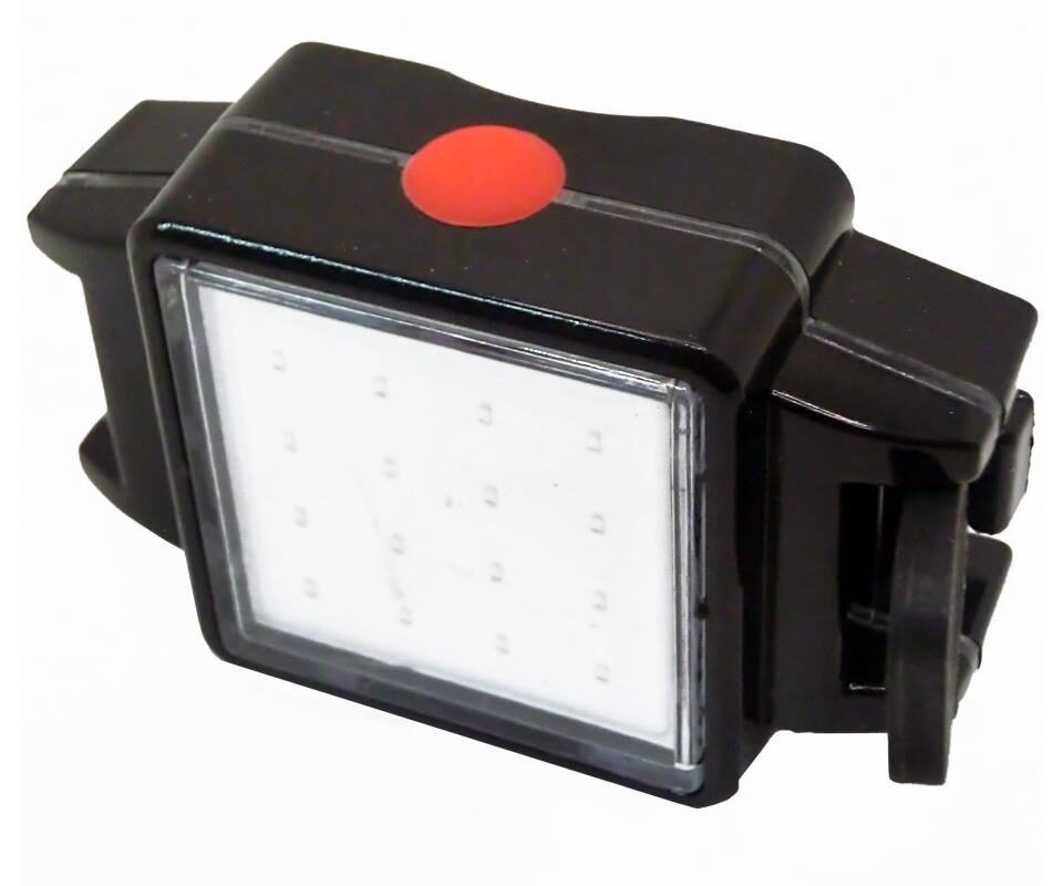 LUZ ROJA COB 80LM 500MAH LI-POLY INTEGRADA