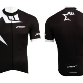 MAILLOT CORTO XCRACE MSC NEGRO/BLANCO T-M