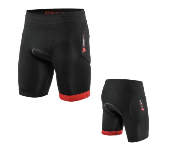 PANTALONES CORTOS NIÑO SCARABEO T-JL BLACK/RED