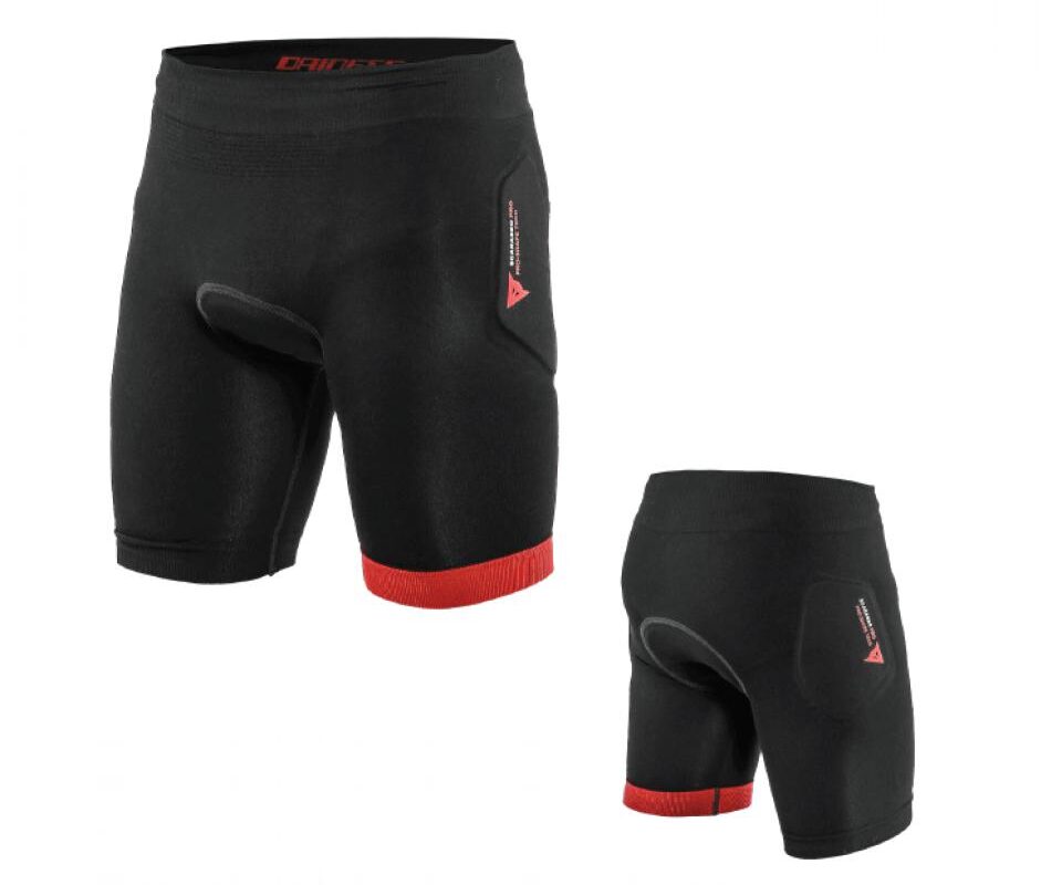 PANTALONES CORTOS NIÑO SCARABEO T-JL BLACK/RED