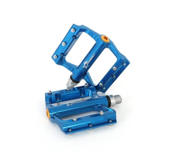 PEDALES PLATAFORMA MSC ALU EJE CRMO BLUE