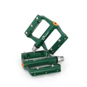 PEDALES PLATAFORMA MSC ALU EJE CRMO GREEN