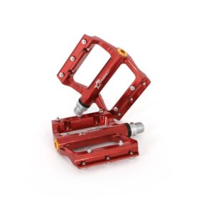 PEDALES PLATAFORMA MSC ALU EJE CRMO RED
