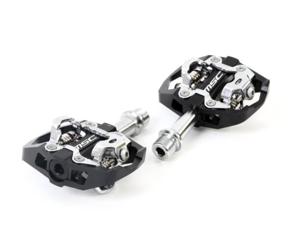 PEDALES SPD MSC AUTOMATICOS EJE CROMADO ENDURO