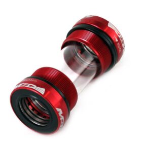 PEDALIER MSC ULT BIELAS INTEGRADAS BB24  ROJO